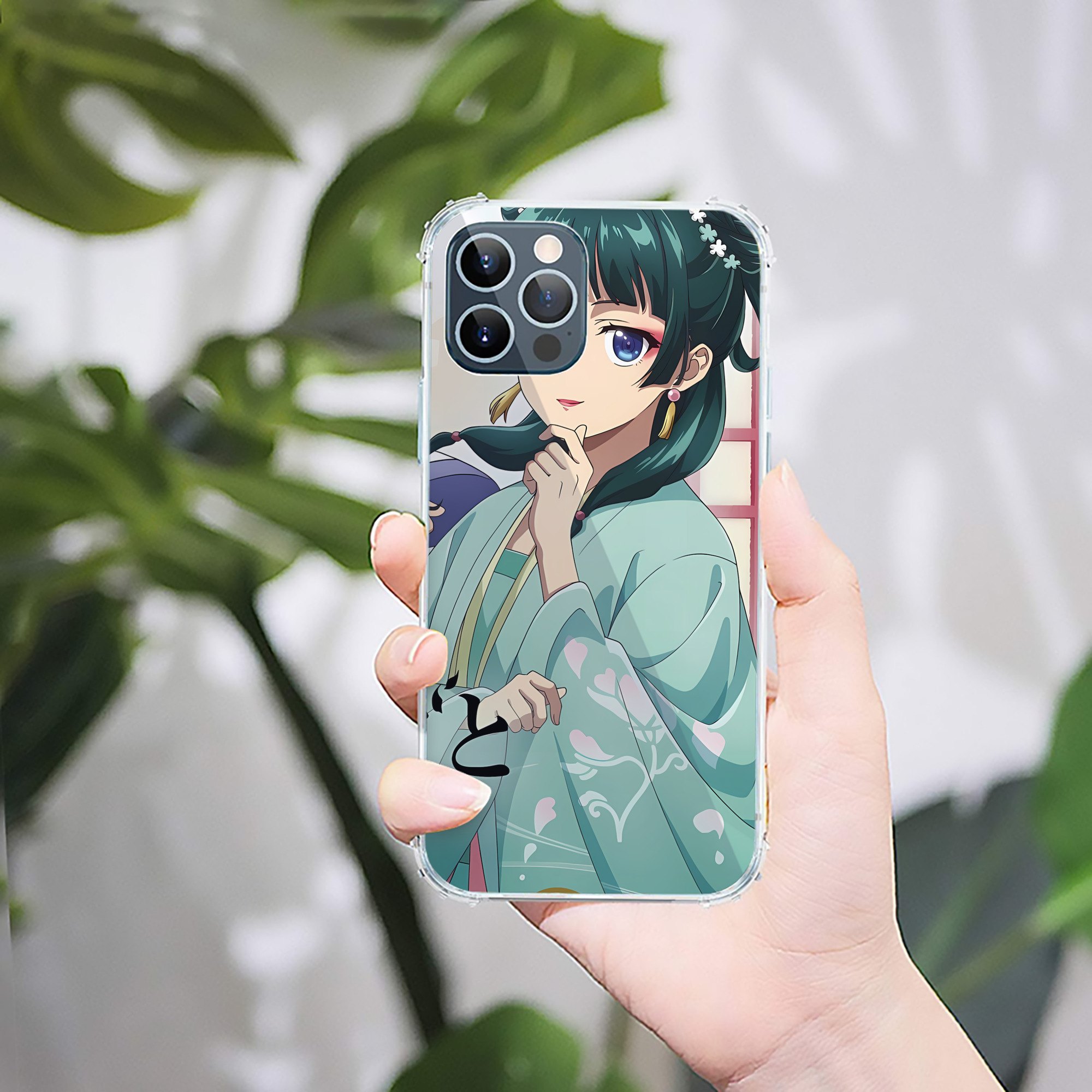 （画像用） 薬屋のひとりごと The Apothecary Diaries 【iPhone 12シリーズ対応】透明スマホケース（クリアソフトケース）